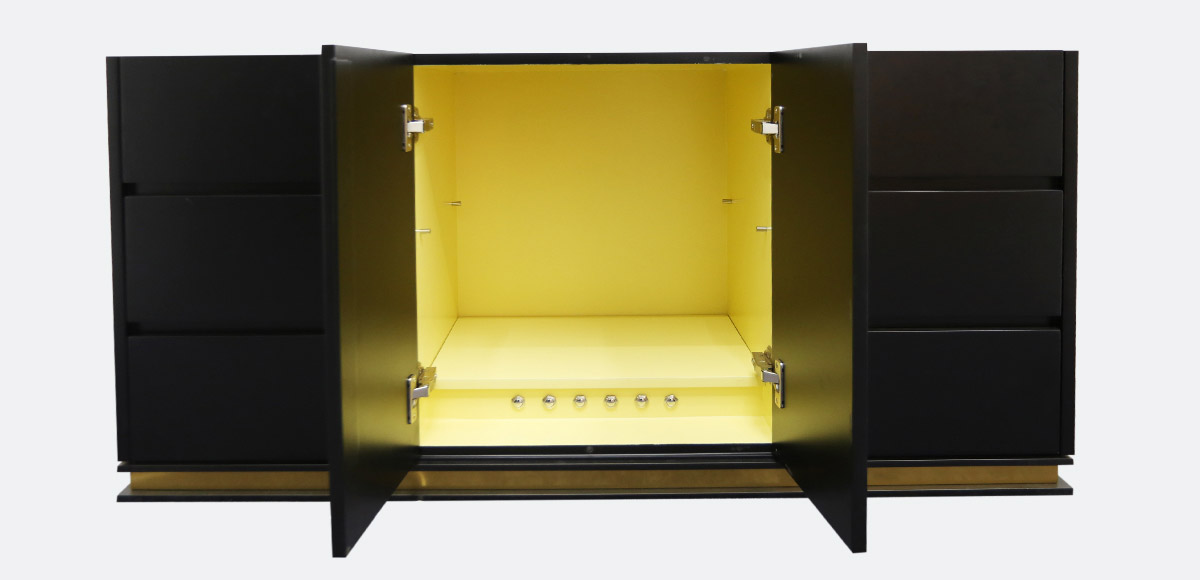 jewelry storage cabinet table for luxury boutiques