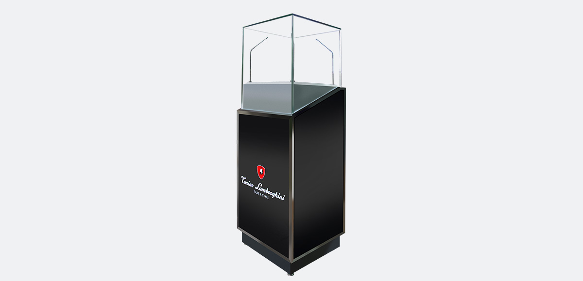 high-end luxury watch store display cabinet jewelry display design